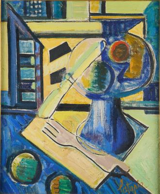 Louis LATAPIE 1891 1972 Still Life With A Fruit Bowl 80127913