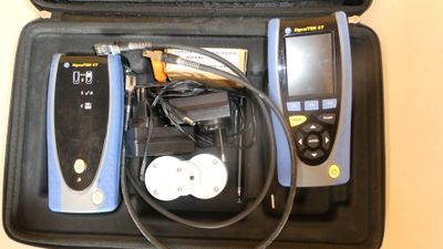 a case that has a bunch of electronics inside of it