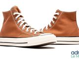 converse all star high top sneakers in brown and white