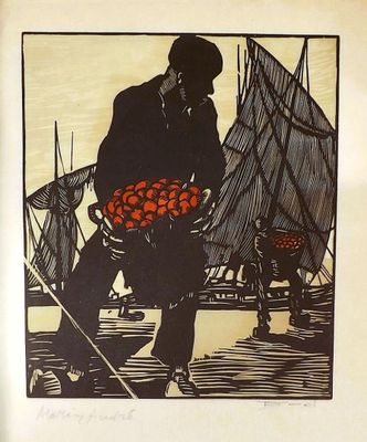 ANDRE (Marius) - JOEL (R.). AVEC UN CHARGEMENT D'ORANGES. Poèmes.