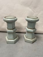 Paire de SELLETTES basses de forme balustre à renflement en …