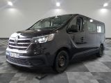 a picture of a black van parked in a room