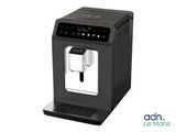 a close up of a coffee machine on a white background