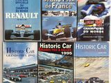 six livres en couverture du Grand Prix de France
