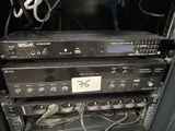 a lot of electronics that are stacked on top of each other