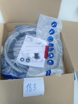 a box with a bunch of hoses inside of it