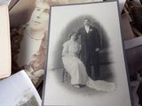 a picture of a man and a woman sitting next to each other