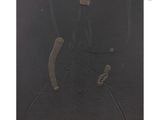 an image of a painting of a man with a hat and a cane