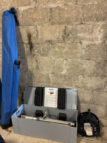 Brosse rotative électrique QLEEN Rotaqleen Vario 24 volts avec je...