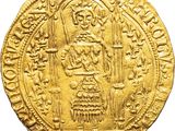 une pièce d'or portant l'image d'un homme