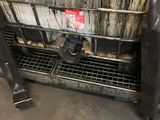 a picture of a metal rack with a bunch of items on it