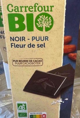 Lot d'environ 40  tablette de chocolat, noir, bio, fleur de sel, 100 g - Photo 1