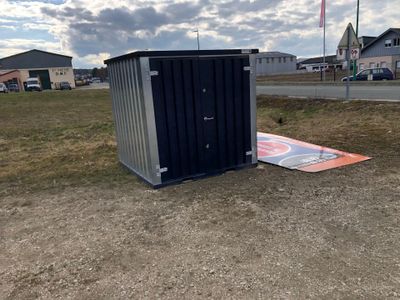 Container métallique Foco, env. 2 x 2 m (état neuf) - Photo 1