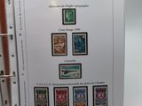 a picture of a book with a bunch of stamps on it