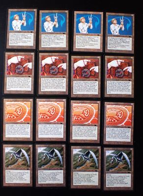 une photo d'une photo d'un jeu de cartes « Magic : The Gathering »