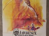 a movie poster for lawrence d ' arabe