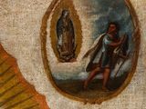 an image of a painting of a woman holding a child in her arms