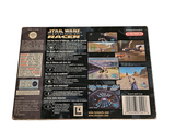 a star wars action game on the back of the box