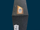 a black box with a lego star wars figure on it