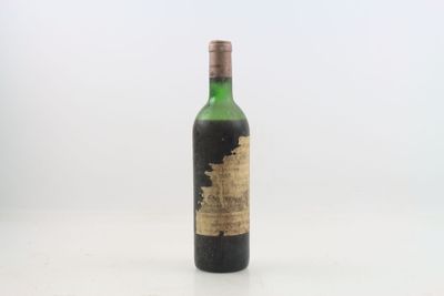 1 bouteille de PESSAC-LEOGNAN 1968 du Château LA MISSION HAU…