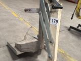 an image of a forklift in a warehouse