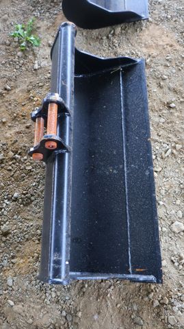 Godet de curage L1000mm pour mini-pelle 1,5t-2,0t, axes 30mm, lar...