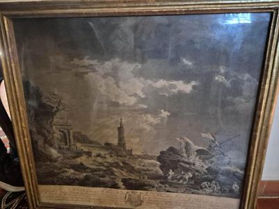 Joseph Vernet (1714-1789) d’après, gravé par Jean-Joseph Balechou (171 - Photo 1