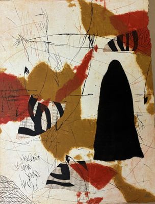 une image d'une œuvre d'art posée sur une table