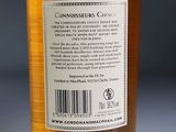 a close up of a bottle of alcohol with a label on it