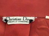 an image of a label on a dress that says christian dior