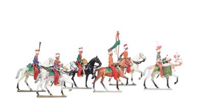 Lucotte. 1er Empire. Mamelouks au pas /4.