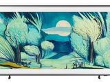 peinture représentant un paysage avec des arbres et une pleine lune dans le ciel
