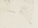 dessin représentant le visage d'une femme sur fond blanc