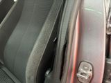 a close up of a seat in a car