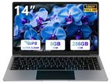 une image représentant un ordinateur portable dont l'écran affiche la photo d'une orchidée bleue
