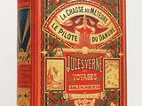 la couverture d'un livre rouge et or orné d'illustrations