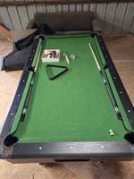 Billard américain 215x121 extérieur + accessoires (queues, b… (photo 3)