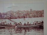 une photo d'un groupe de personnes sur un bateau au milieu de l'eau