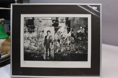 a picture of a black and white photo of a man and a woman