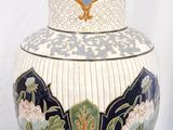 a large vase that is sitting on a table