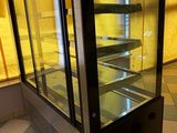 an image of a glass display case in a store