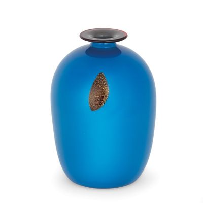 Vase EN Verre Bichrome, Verrerie DE Murano, XX-XXÈME SIÈCle