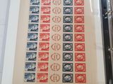 a picture of a binder with stamps on it