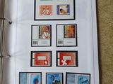 a picture of a binder with stamps on it