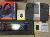 a lot of items that are sitting on the floor