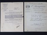 un vieux document sur lequel figure une lettre manuscrite, posé sur une table