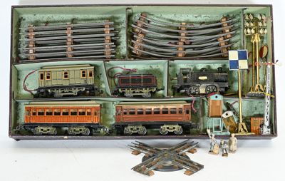 Grand coffret J de P échelle 0, incomplet avec des éléments non d'orig - Photo 1