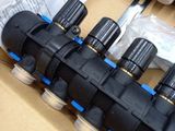 a box with a bunch of valves and a box with some other items