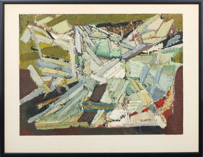 Nicolas DE STAEL (1914-1955) Composition - 1974 Lithographie…