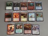 a lot of cards on the table ready to be played